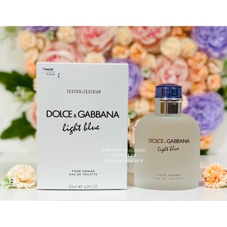 D&amp;G light blue pour homme ( Dolce&amp;Gabbana ) น้ำหอมแท้แบรนด์เนมเค้าเตอร์ห้าง❗️