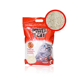 ภาพหน้าปกสินค้าทรายแมว เต้าหู้ Power Cat พาวเวอร์แค็ท ขนาด 6L เม็ดเล็กสุด ถูกสุด ขายดีสุด สิ้นค้าพร้อมส่ง ที่เกี่ยวข้อง