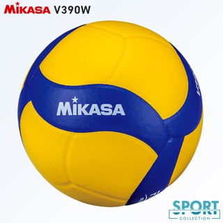 ภาพขนาดย่อของภาพหน้าปกสินค้าMIKASA ลูกวอลเลย์บอลหนังอัด PVC รุ่น V390W จากร้าน sportclt บน Shopee