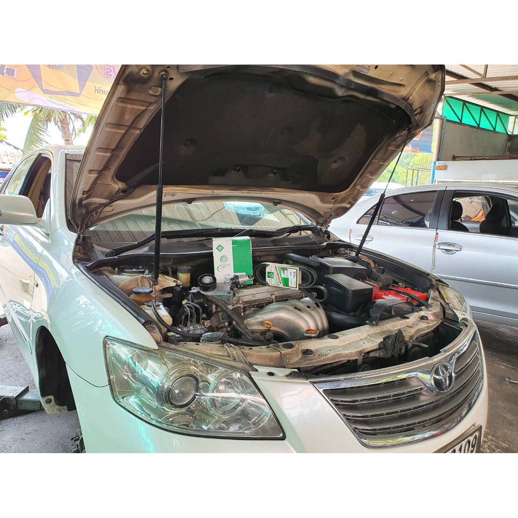 ชุดสายพาน-toyota-camry-acv30-40-สายพานหน้าเครื่อง-และลอกดันสายพานหน้าเครื่อง-ขา-ครบชุด