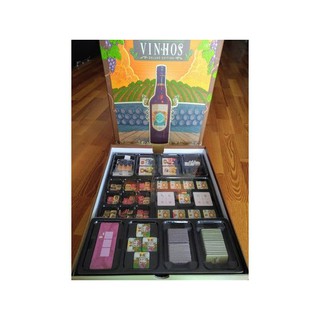 [Plastic] Vinhos Deluxe Edition Board Game: Organizer (incl. expansions) - ชุดกล่องจัดเก็บอุปกรณ์สำหรับบอร์ดเกม