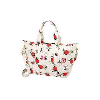 Cath Kidston Foldaway Overnight Bag Pomegranate Cream