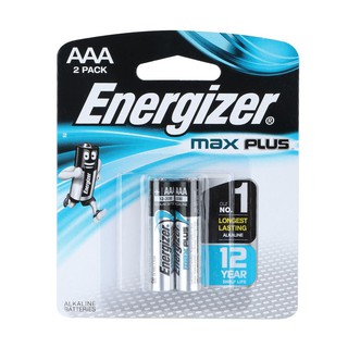 ไฟฉาย อุปกรณ์ ถ่านอัลคาไลน์ AAA ENERGIZER MAx PLUS BP2 ไฟฉาย ไฟฉุกเฉิน งานระบบไฟฟ้า ALKALINE BATTERY AAA ENERGIZER MAX P