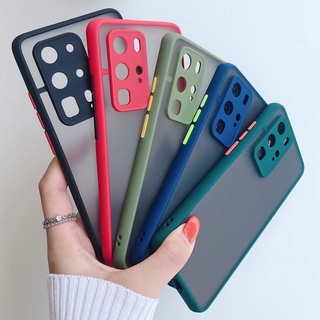 เคสขอบสีกันกล้อง เคส OPPO F9 F11 Pro A15 A15S A31 A52 A92 A33 A53 A5 A9 2020 เคสเรียวมี เคสกันกระแทก