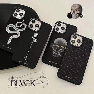 Casetify BLVCK Silicone Flannel Protective Phone Case Compatible for iPhone 14 13 Pro Max 12 11 Pro Max IX XS MAX XR Cases Cover