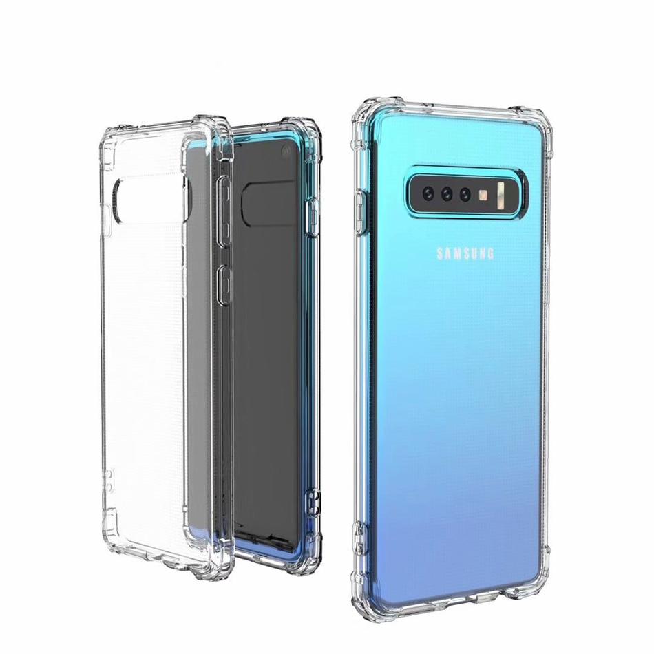 for Samsung Galaxy S10e S10 S9 S8 Plus Note 9 8 5 A9 A8 A7 A6 J4 J6 J8 Plus 2018 Case Clear TPU Cover