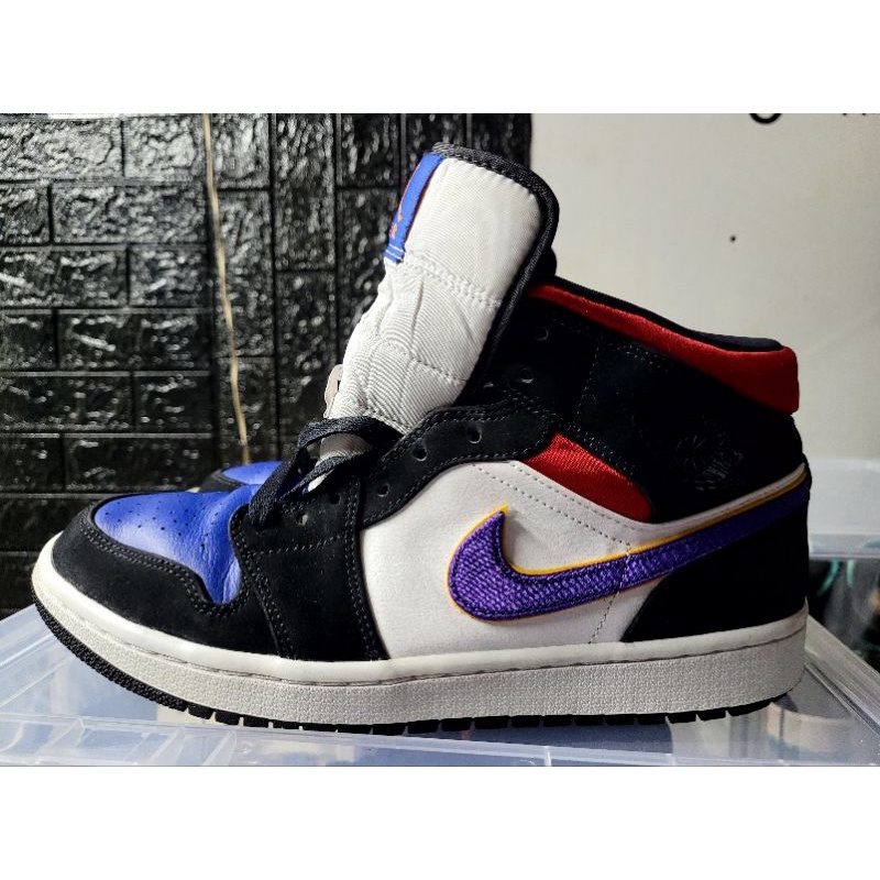 Nike Jordan 1 mid SE rivals มือสองของแท้ | Shopee Thailand