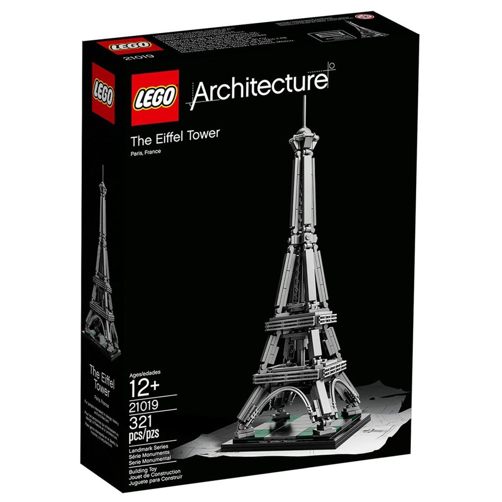 LEGO Architecture The Eiffel Tower 21019 | Shopee Thailand