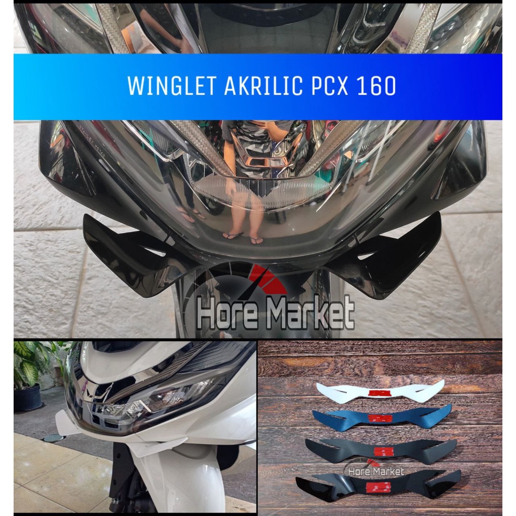 Winglet PCX 160 ใหม่ 2021 2022 2023 2024 WINGLET ALL NEW PCX 160 CC ...