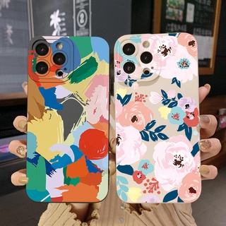 เคสโทรศัพท์มือถือ ขอบสี่เหลี่ยม หรูหรา สําหรับ iPhone 14 Plus 13 Pro Max 12 iPhone 11 XR 8 7 SE 2022