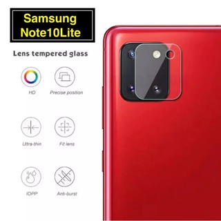 สินค้า [ส่งจากไทย] ฟิล์มกระจกเลนส์กล้อง Samsung Note 10Lite ฟิล์มเลนส์กล้อง Samsung Note 10Lite ปกป้องกล้องถ่ายรูป ฟิล์มกระจก ฟ