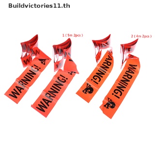 Buildvictories11 เทปเตือนฮาโลวีน 4 เมตร 5 เมตร