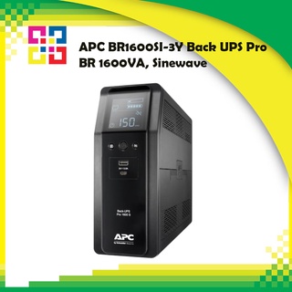 APC BR1600SI-3Y Back UPS Pro BR 1600VA, Sinewave
