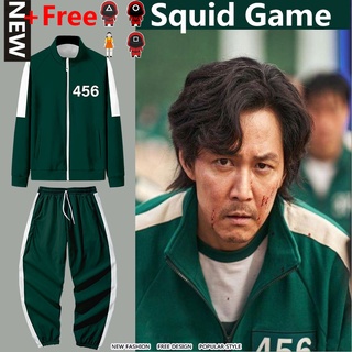 ภาพหน้าปกสินค้า456 Gi-Hun Lee Jung Jae เสื้อแจ็คเก็ตสําหรับผู้ชายแขนยาวคอสเพลย์ลายปลาหมึกขนาดพลัส 4XL ซึ่งคุณอาจชอบสินค้านี้