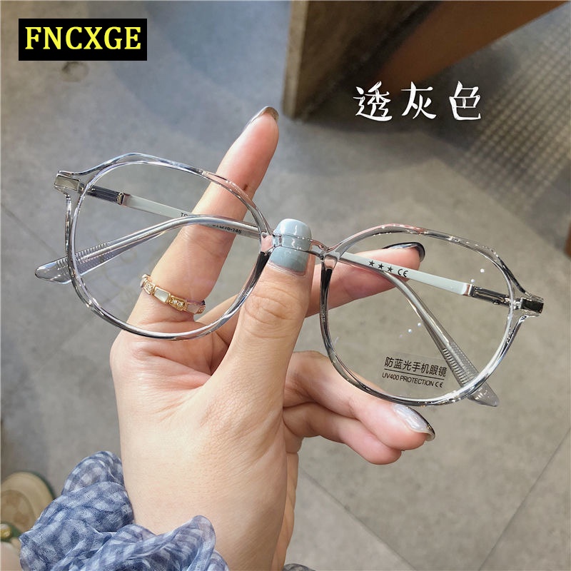ภาพหน้าปกสินค้าFNCXGE แว่นสายตาสั้น 0.0 ถึง -6.0 ป้องกันแสงสีฟ้า กรอบเหลี่ยม สไตล์เกาหลี แว่นตาสำหรับผู้หญิงผู้ชาย จากร้าน nuo0114.th บน Shopee