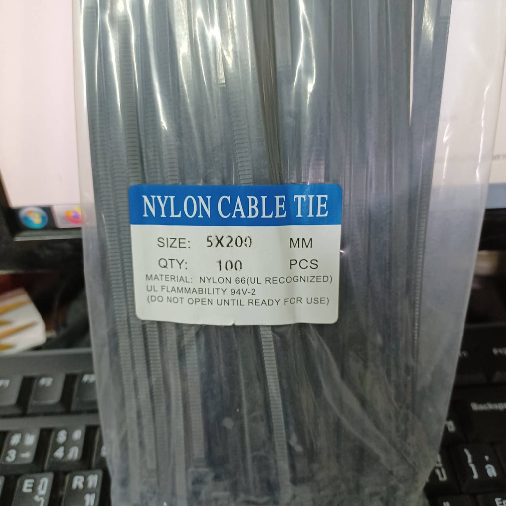 เคเบิ้ลไทร์สีดำ-ขนาด-8-นิ้ว-แพ็คละ-100-เส้น