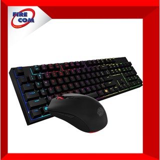 คีย์บอร์ด KEYBOARD+Mouse CM Storm Masterkey Lite L Gaming Inteligent RGB Combo Cherry KeyCap สามารถออกใบกำกับภาษีได้