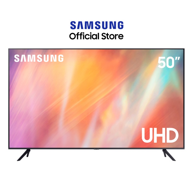 ภาพหน้าปกสินค้าSAMSUNG สมาร์ททีวี 4K UHD รุ่นUA50AU7000KXXT ขนาด 50 นิ้ว จากร้าน samsung_thailand บน Shopee