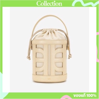 กระเป๋าหนังทรงจีบ JW PEI FEI Leather Cutout Bucket Bag กระเป๋าสะพายข้าง ของแท้ CON