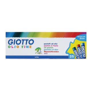 (โค้ดINCSM4Lขั้นต่ำ49ลด20) GIOTTO Olio Oil Pastel (สีชอล์คน้ำมัน) 25สี