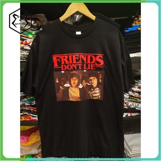เสื้อยืดขายดีที่สุด เสื้อยืด Stranger Things Friend Dont Lie T-shirt