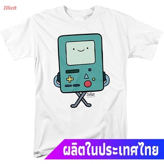 เสื้อยืดลำลอง Mens Adventure Time BMO Cartoon Network T Shirt &amp; Stickers Mens Womens T-shirts