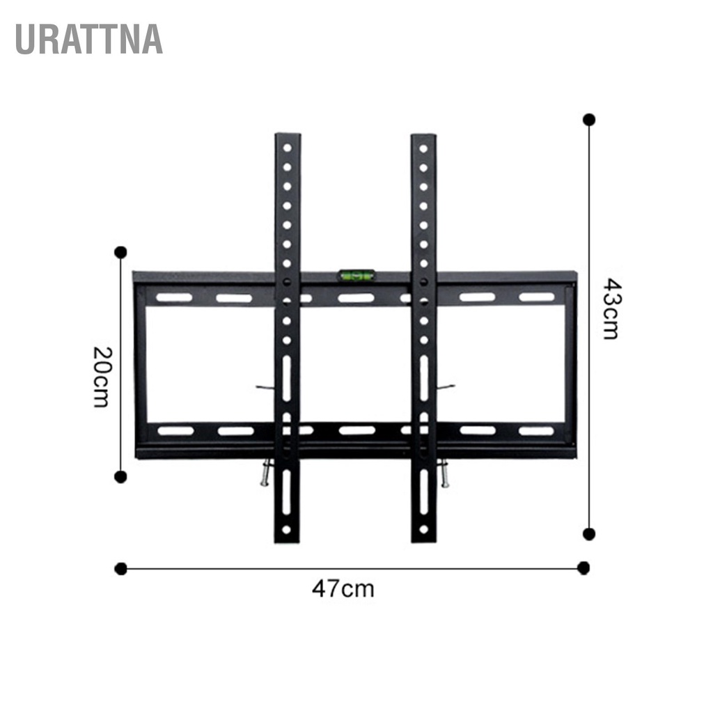 urattna-ขาแขวนทีวี-แบบติดผนัง-20-ถึง-60-นิ้ว-ขึ้นและลง-ปรับได้-เหล็กรีดเย็น-ยึดได้-สากล