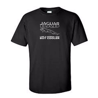 เสื้อยืดวินเทจGildan เสื้อยืดผ้าฝ้าย 100% พิมพ์ลาย Jaguar Jag Dad พลัสไซซ์ ของขวัญวันหยุด สําหรับผู้ชายS-5XL