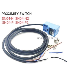 SN04-N SN04-N2 SN04-P SN04-P2 Proximity Switch 3สาย(10-30VDC)ระยะจับโลหะ 4มิล