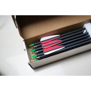x1 Mixed CARBON topoint 30inch  ผสม carbon arrows  ลุกธนู