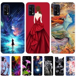 เคสสำหรับ Realme 7 Pro เคสซิลิโคน Soft Back Cover เคส Realme 7 Pro Realme7 Case Silicone