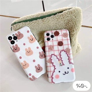 เคสโทรศัพท์ พร้อมส่ง7-11ProMax,Se2🐰เคสยับกระต่ายคุกกี้/ เคสยับกระต่ายหลายตัว