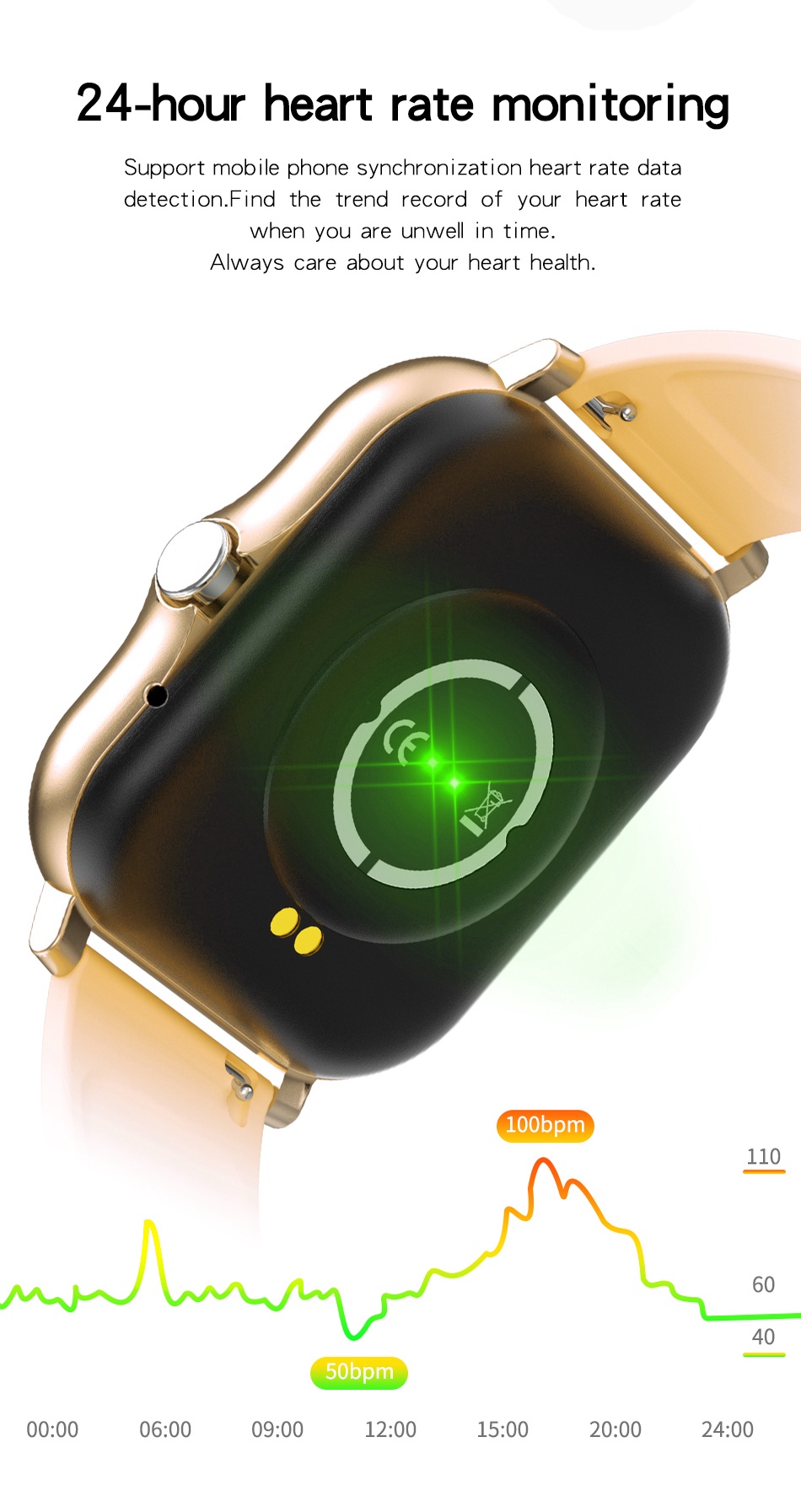 มุมมองเพิ่มเติมเกี่ยวกับ SKMEI นาฬิกาข้อมือสมาร์ทวอทช์ IP67 อเนกประสงค์ วัดอัตราการเต้นหัวใจ เหมาะกับการเล่นฟิตเนส