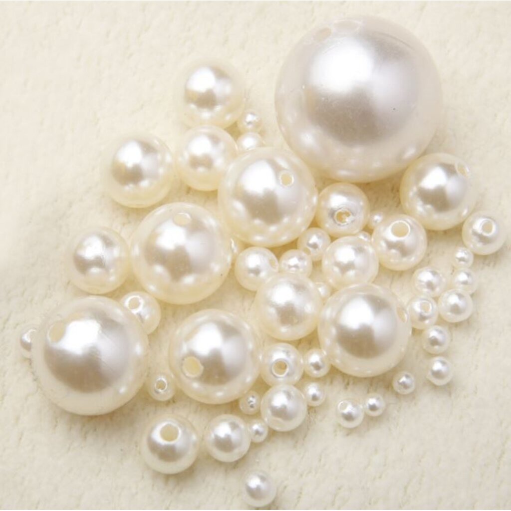 ขายส่ง-ลูกปัดมุก-มุก-ไข่มุกลูกปัด-สี-pearly-500กรัม