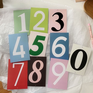 Lucky number โปสการ์ดวันเกิด Love Anniversary Diy สําหรับตกแต่ง