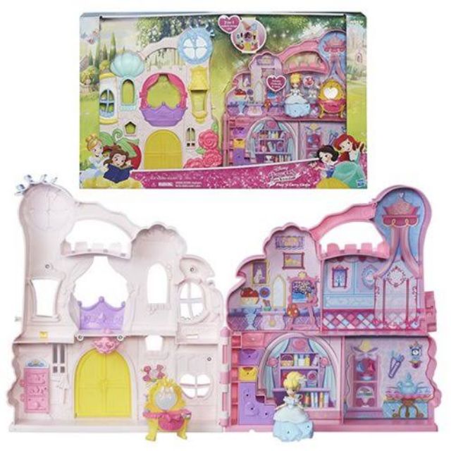 Disney Princess Little Kingdom Play n Carry Castle Magical