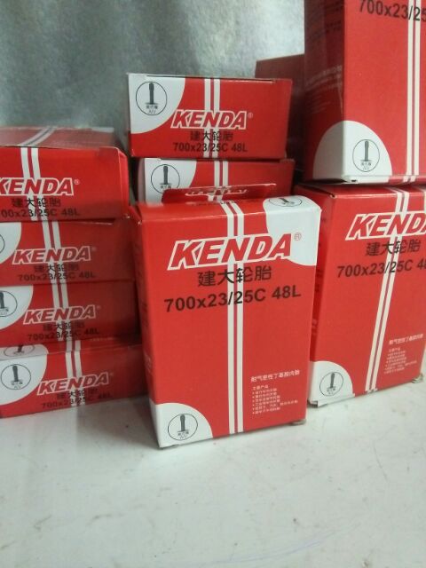 ยางในจักรยานkenda700x23-25c-48l-จุ๊บลมใหญ่