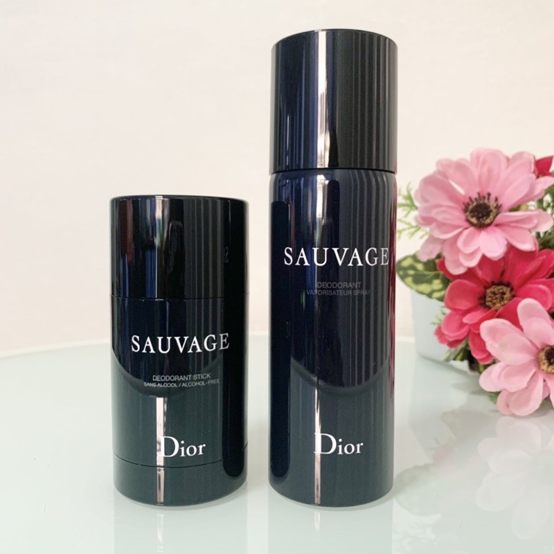 แท้-dior-sauvage-deodorant-spray-amp-stick-150ml-สเปรย์ระงับกลิ่นกาย