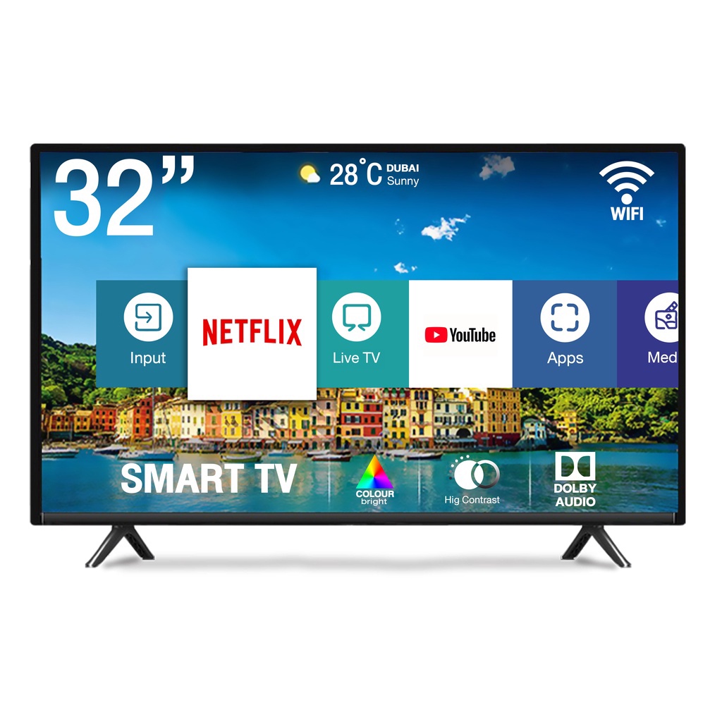 ภาพหน้าปกสินค้าPromotion TV ราคาถูก ทีวี LEDTV LED สมาร์ททีวี HD ขนาด 32 ,40นิ้ว Android 9.0 รับประกัน 1 ปี จอภาพ TV ทีวี รับประก จากร้าน klein_home บน Shopee