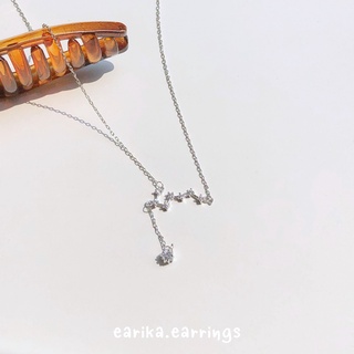 (กรอกโค้ด 72W5V ลด 65.-) earika.earrings - venti zodiac necklace สร้อยคอจี้ดาวราศีเงินแท้ S92.5 ปรับขนาดได้