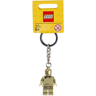 [BOB] 850807 พวงกุญแจเลโก้ รูปมินิฟิกเกอร์ สีทองโครเมี่ยม แบบใหม่