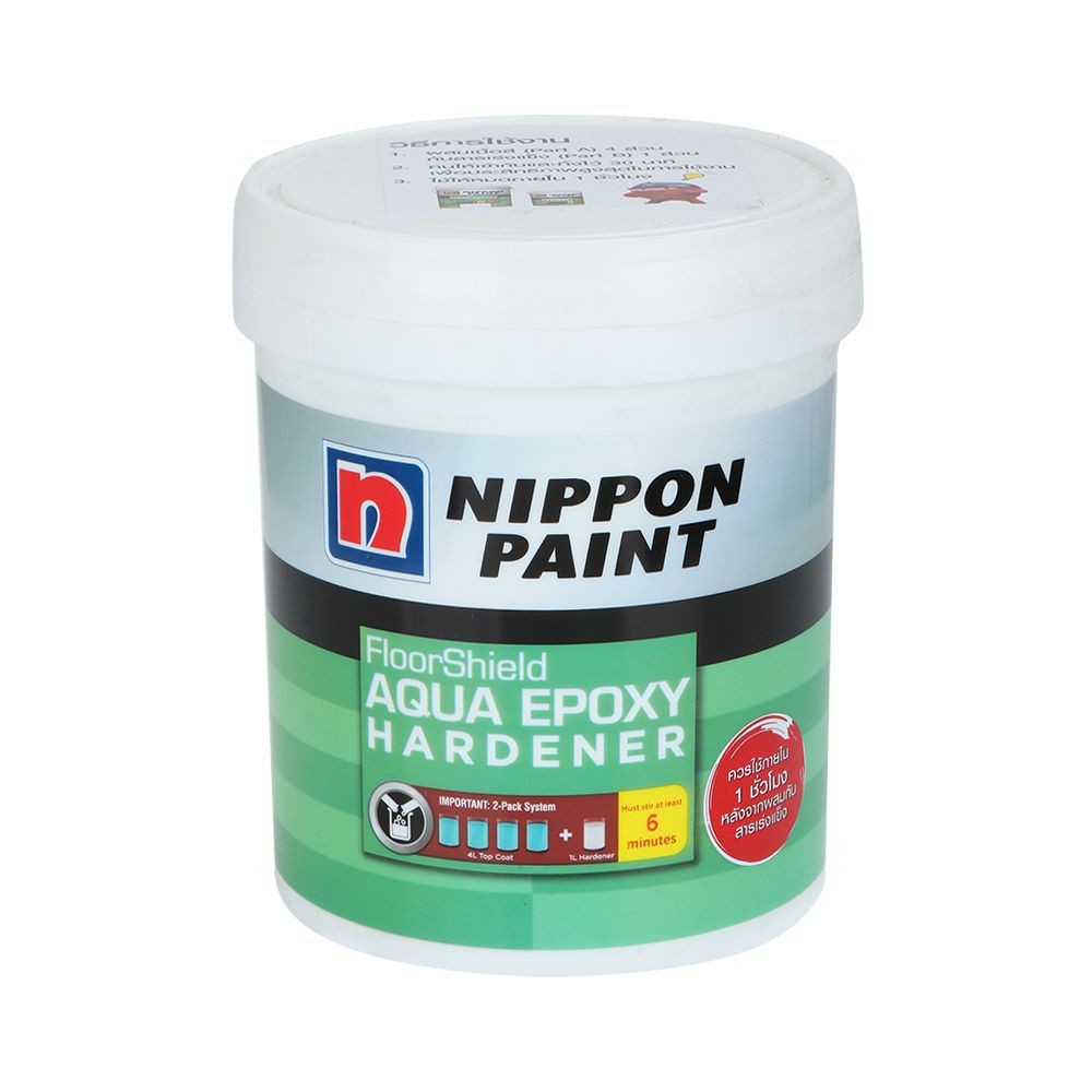 สีอีพ๊อกซี่-nippon-base-d-สูตรน้ำ-5-ลิตร-สีอีพ๊อกซี่-สูตรน้ำ-เป็นสีที่ได้รับมาตรฐานฉลากเขียว-ปลอดภัยต่อผู้อยู่อาศัยและสิ