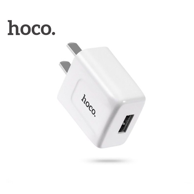 adapter-ชารต์โทรศัพท์-แอมป์สูง-ชาตร์เร็ว-hoco-c2-สีขาว