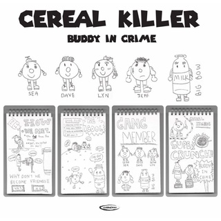 cereal killer sticker set