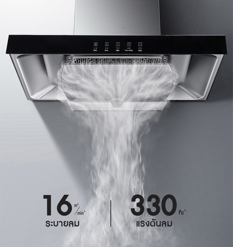 รูปภาพรายละเอียดของ Kashiwa เครื่องดูดควัน ขนาด 90 ซม. รุ่น PSD-203D kitchen hood รับประกันศูนย์ไทย