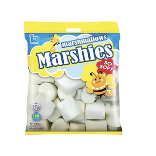ภาพหน้าปกสินค้ามาร์ชี่ส์ มาร์ชเมลโล่ มาร์ชแมลโลว์ มาชเมลโล่ สีขาว มีทุกแบบ - ทุกรส | ขนาด 150 g. | Marsh Mellows Marshies Soft ที่เกี่ยวข้อง