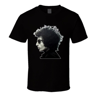 เสื้อยืด พิมพ์ลายอัลบั้ม Bob Dylan head สีดํา สีขาว สไตล์คลาสสิก ไม่ซ้ําใคร สําหรับผู้ชาย ส่งฟรี 277847