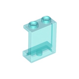 Lego part (ชิ้นส่วนเลโก้) No.87552 / 35378 / 94638 / 4864b Panel 1 x 2 x 2 with Side Supports - Hollow Studs