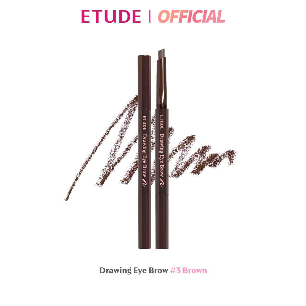 ภาพหน้าปกสินค้าETUDE Drawing Eye Brow 3 Brown อีทูดี้ ดินสอเขียนคิ้ว 1 แท่ง จากร้าน etudehouseth บน Shopee