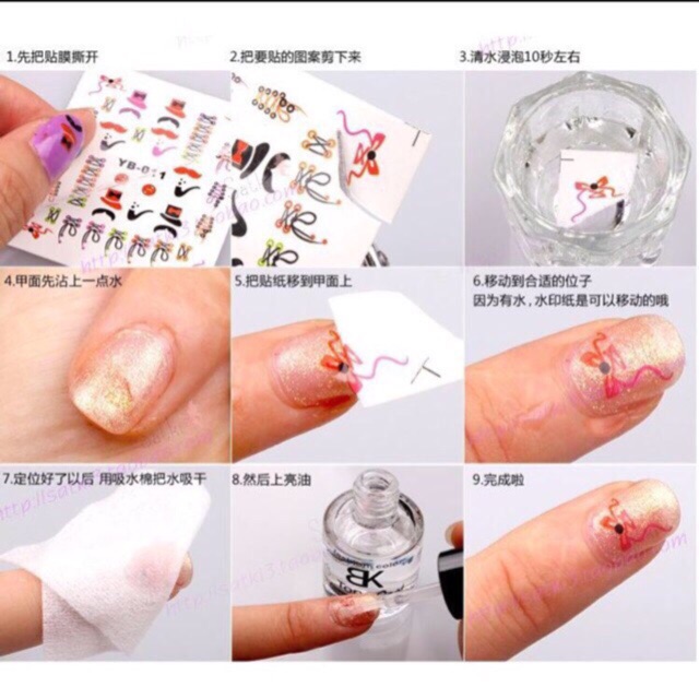 สติํกเกอร์เล็บ-water-transfer-nail-sticker-หินอ่อน-opi-orly-essie-zoya